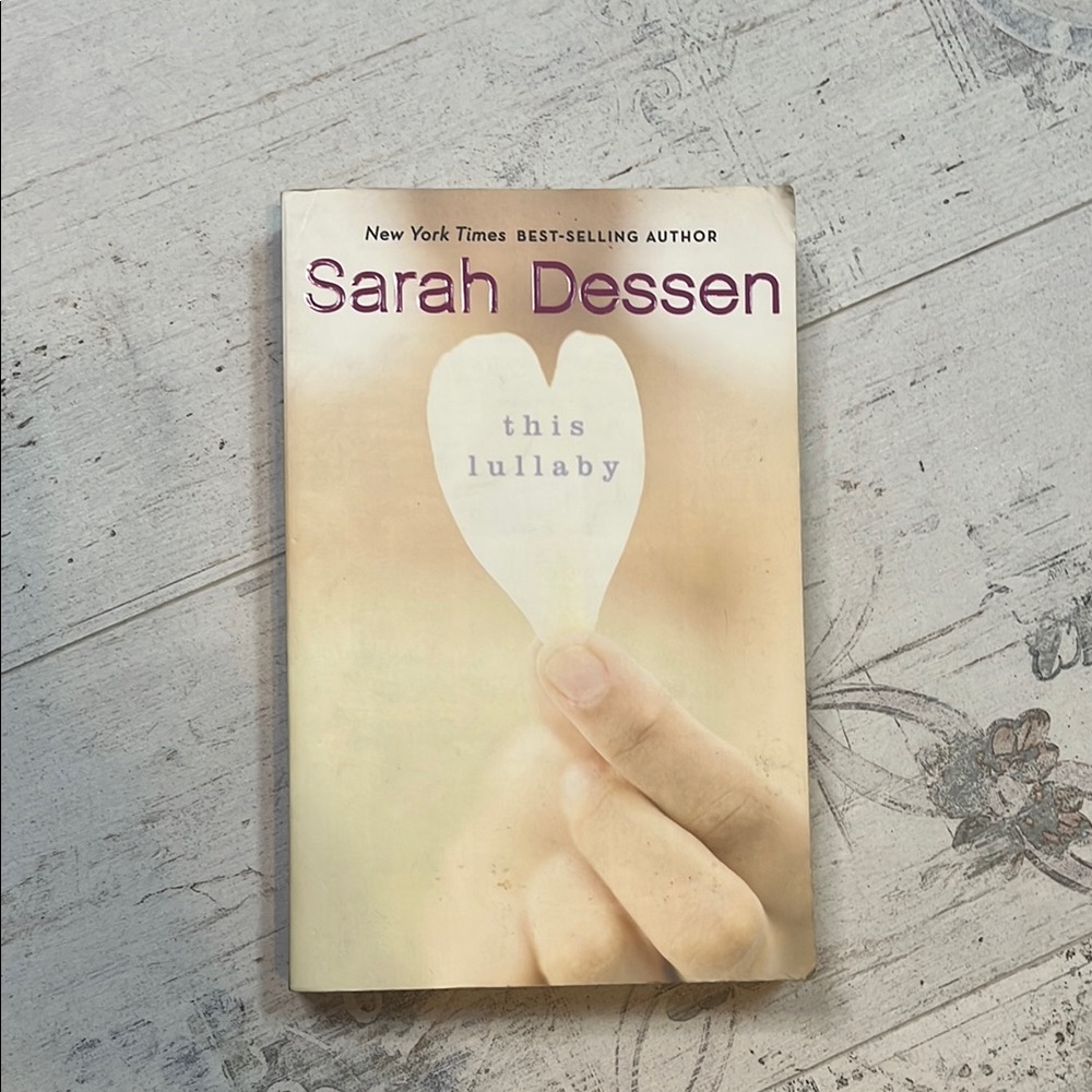 This Lullaby by Sarah Dessen Book